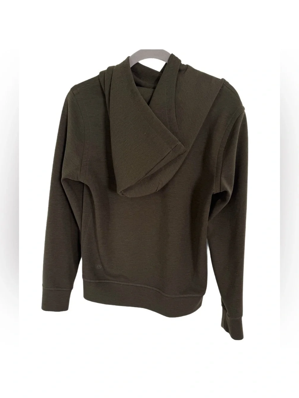 Lululemon City Sleek Streetwear Minimalistic Olive Green Hoodie size 4 (xs/s)